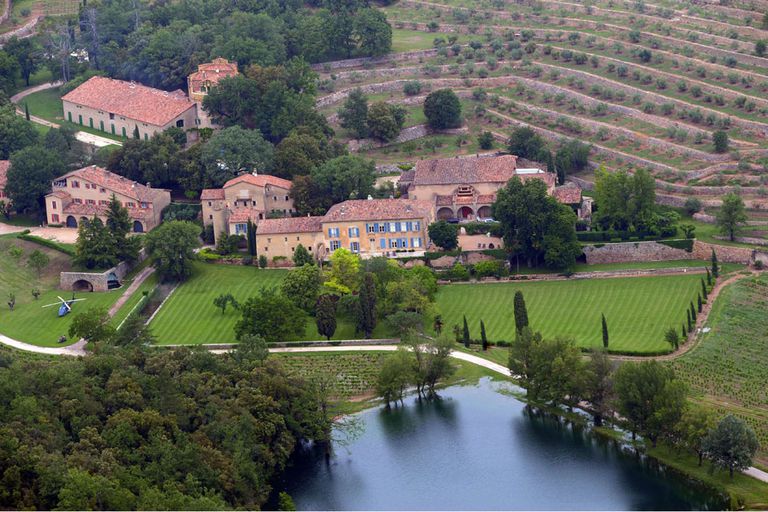 Chateau Miraval, la mansión francesa donde fue la boda de Angelina Jolie y Brad Pitt