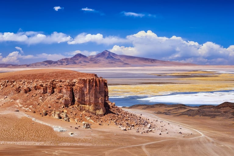 El desierto de Atacama, en el norte de Chile, es uno de los lugares más secos del planeta