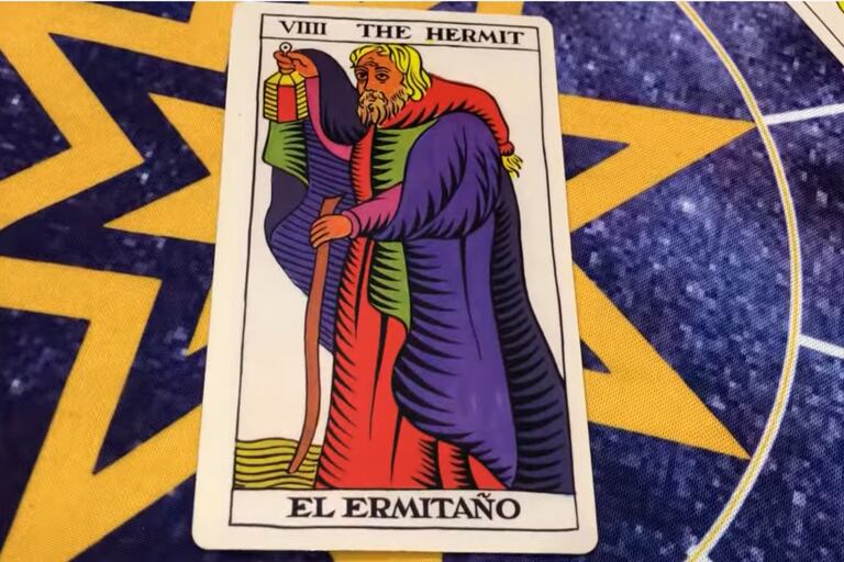 The Hermit is the card for the sign Cancer