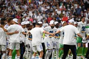 La consagración de Real Madrid con una goleada y el festejo de Rafa Nadal en el palco