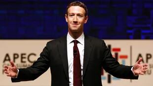 Mark Zuckerberg este sábado en Lima, Perú, en una reunión de CEOs para el centro de cooperación económica con Asia-Pacífico