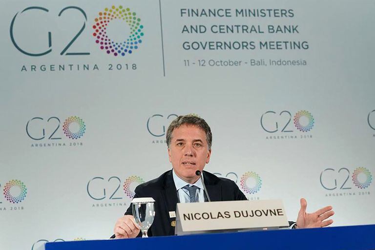 G-20: Dujovne pidió resolver las tensiones comerciales globales