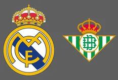Real Madrid - Betis, Liga de España: el partido de la jornada 38