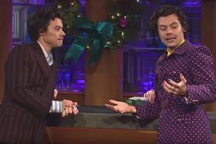 Harry entrevista a Harry en The Late Late Show with James Corden
