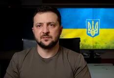 Zelensky se refirió a la batalla en el este de Ucrania y le mandó un mensaje a Rusia