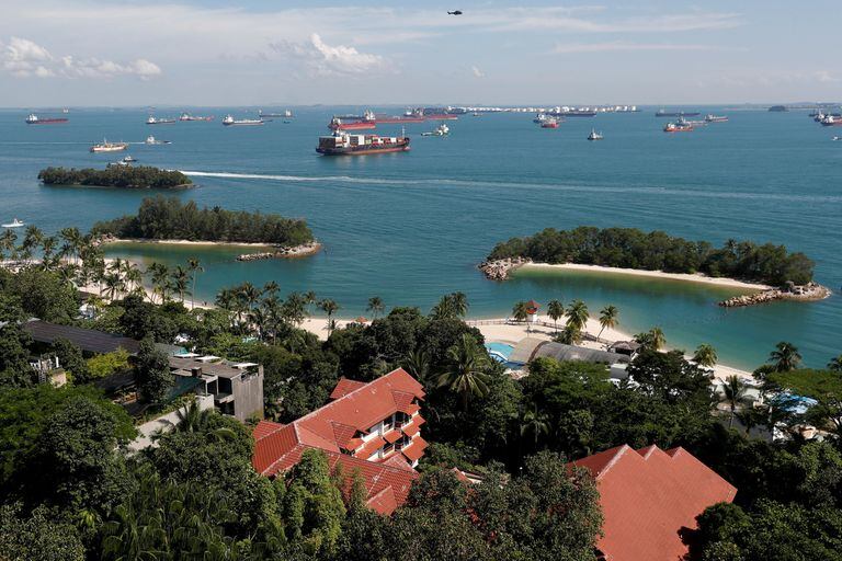 Sentosa: la paradisiaca isla de Singapur que se prepara para recibir a Donald Trump y a Kim Jong-un