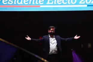 El presidente electo de Chile, Gabriel Boric. (AP Foto/Matias Delacroix)