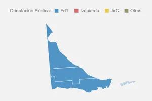 Elecciones en Tierra del Fuego 2023: mapa de resultados en tiempo real