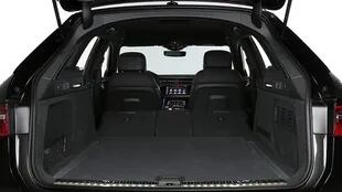 El interior del Audi A6.