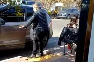 Increparon a Mario Negri por estacionar sobre una rampa para personas con discapacidad: qué hizo