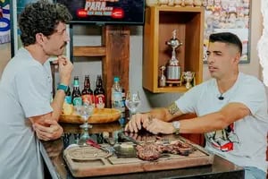 Luis Suárez probó el asado de un influencer brasilero y su reacción con el punto de la carne sorprendió a todos