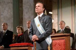 Carlos Menem será velado en el Salón Azul del Congreso a partir de las 20