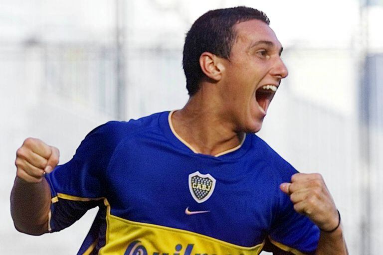 Grito de gol: un festejo en Boca, en la temporada 2003