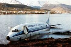 El día en el que un avión de Aerolíneas Argentinas cayó al agua y todos se salvaron de milagro