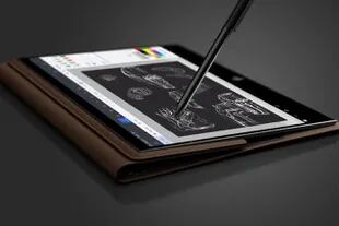 La HP Spectre Folio también puede usarse como tableta