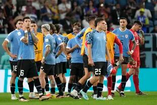 Uruguay venció a Ghana pero, pese a eso, quedó eliminada de Qatar 2022 (AP Photo/Ashley Landis)