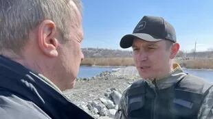 El alcalde de Voznesensk, Yevheni Velichko, habló con la BBC