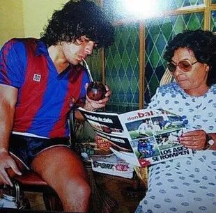 Diego Maradona también sentía pasión por el mate. Crédito: Instagram