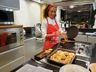 Silvina Blanco aprendió el oficio en la cocina de su mamá