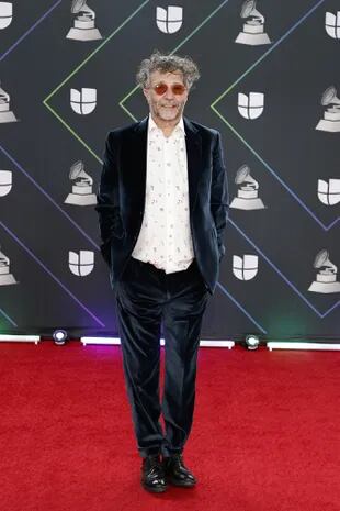 Fito Paez, en la última entrega de premios Latin Grammy