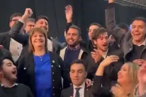 Bullrich arengó una canción contra Cristina Kirchner y desde el kirchnerismo salieron al cruce