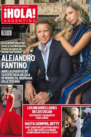 La tapa de la revista ¡HOLA! Argentina de esta semana