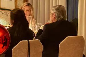 Alberto Fernández festejó Año Nuevo en un hotel de lujo en Madrid con Fabiola Yañez
