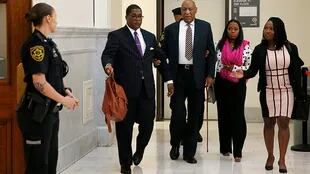 Bill Cosby, al llegar al tribunal de Pensilvania