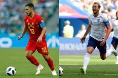 Inglaterra-Bélgica, Mundial Rusia 2018: horario, TV y formaciones