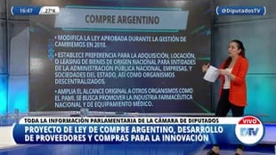 Alcance del proyecto de ley de Compre Argentino y Desarrollo de Proveedores