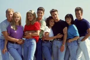 El elenco inicial de Beverly Hills 90210, la serie que nadie pensó que se convertiría en un éxito