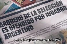 Un insulto de Enzo Pérez se convirtió en una publicidad por el día de la madre