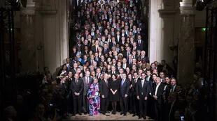 Más de 1000 alcaldes se reunieron ayer en París por la cumbre del clima