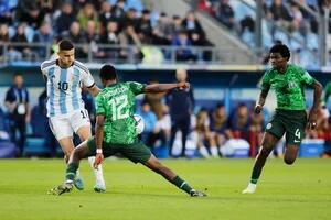 La selección argentina se juega el pase a cuartos de final ante Nigeria, en San Juan