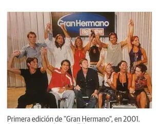 Los participantes de Gran Hermano 2001