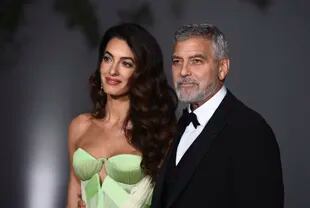 George Clooney y Amal Alamuddin, siempre radiantes