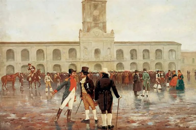Qué pasó el 25 de mayo de 1810 en la Argentina - LA NACION