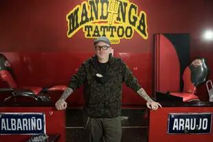 Diego Staropoli, tatuador, dueño de Mandinga Tattoo