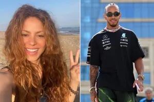 Shakira fue captada en dos ocasiones con un campeón de Fórmula 1: navegaron juntos en Miami