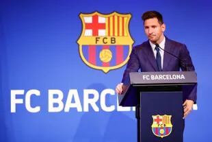 Lionel Messi se despide de Barcelona