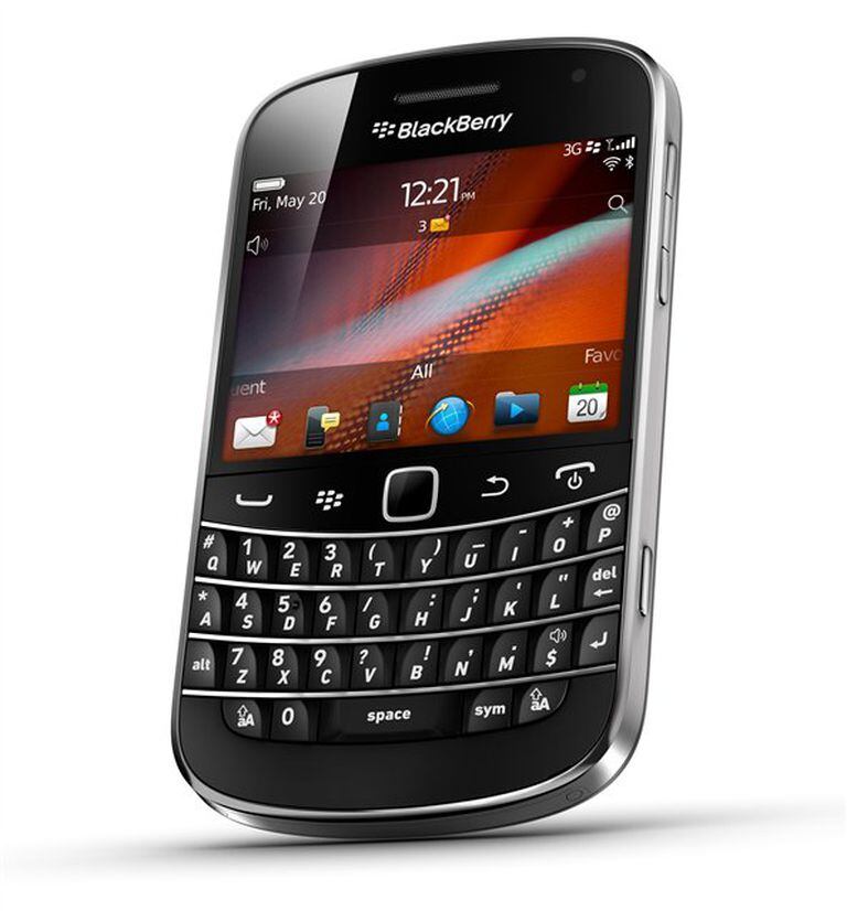 Un BlackBerry Bold 9900, uno de los productos más apreciados de la compañía