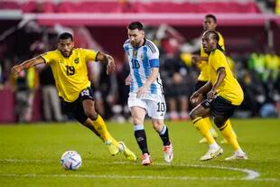 En uno de los últimos amistosos antes del Mundial Qatar 2022, la Argentina goleó a Jamaica