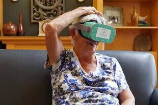 In some cases, reminiscence therapy with virtual reality has improved the patient's condition