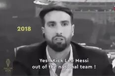Sorpresa en el Balón de Oro: Flavio Azzaro apareció en un video criticando a Messi