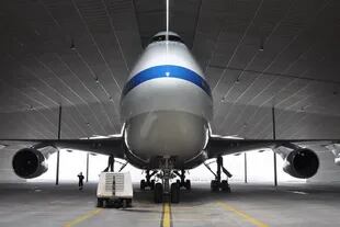 SOFIA es un avión Boeing 747SP modificado para llevar un telescopio