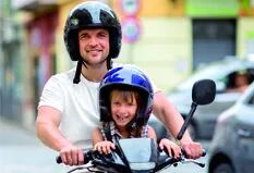 Viajar con niños en la moto, una movilidad con riesgos