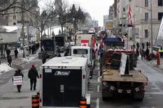 La protesta de los camioneros canadienses amenaza con extenderse a EE.UU. y bloquear el Super Bowl