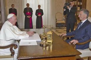 El Papa recibió a Macri en el Vaticano en dos oportunidades: en febrero y en octubre de 2016