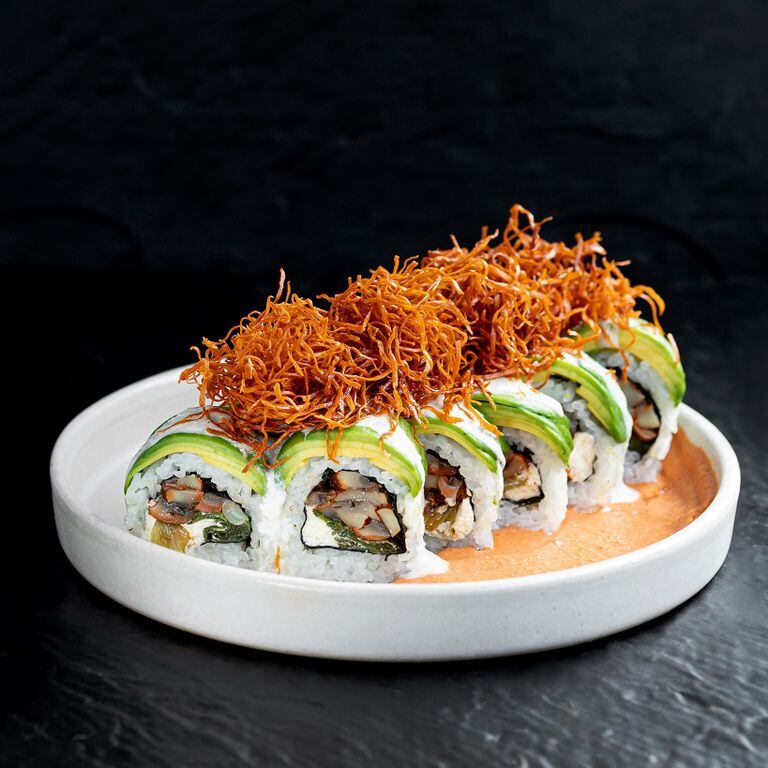 El sushi es una parada obligatoria en la carta de Mudrá. 