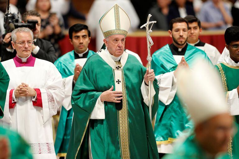 El Papa abrió el sínodo panamazónico denunciando "los nuevos colonialismos"